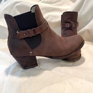 Rag and Bone Brown Suede Ankle Boots